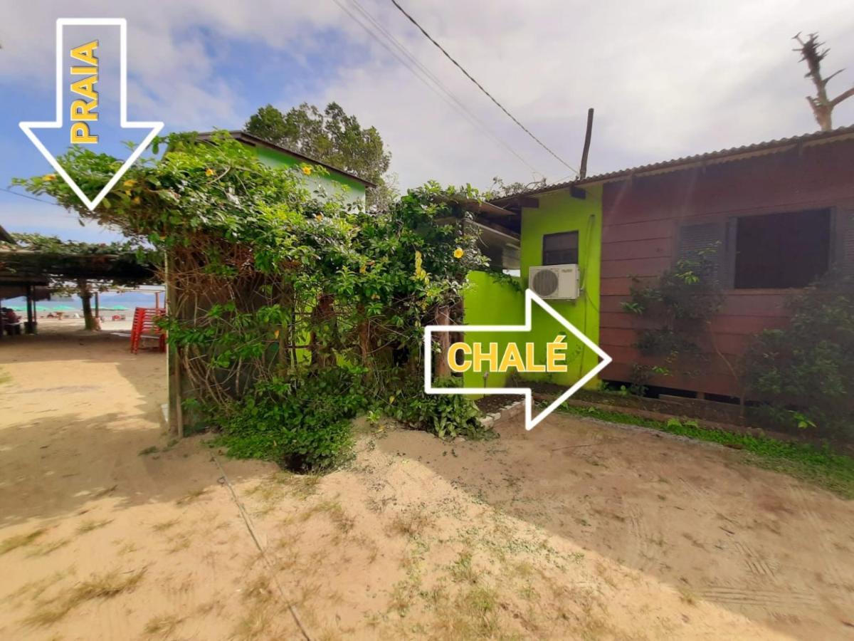 827 Chale Pe Na Areia, Completo Na Praia Do Estaleiro Em Ubatuba - 1 Dormitorio, 1 Banheiro, 1 Vaga De Garagem Экстерьер фото