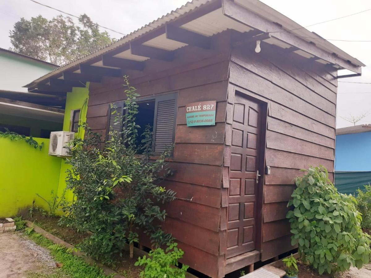 827 Chale Pe Na Areia, Completo Na Praia Do Estaleiro Em Ubatuba - 1 Dormitorio, 1 Banheiro, 1 Vaga De Garagem Экстерьер фото